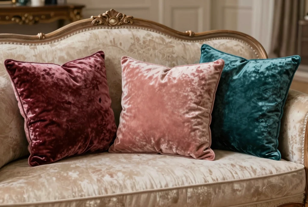 Luxe fluwelen kussencollectie